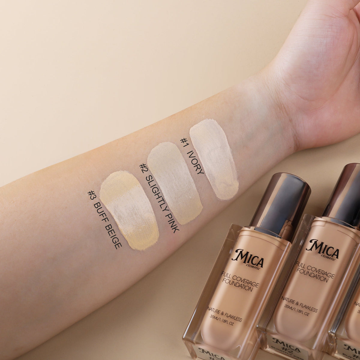 Lashira Full Coverage Foundation #3