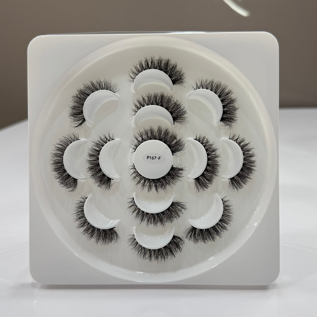 7 pair Eyelashes (P167-F)