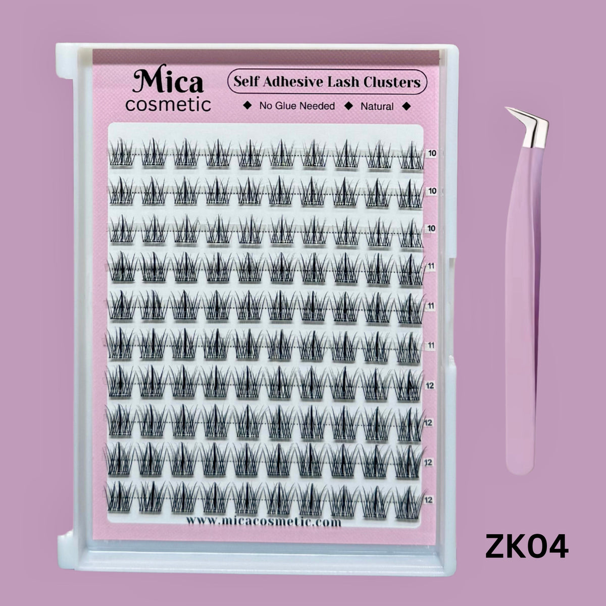 Cluster Lashes KZ04 (Self Adhesive)