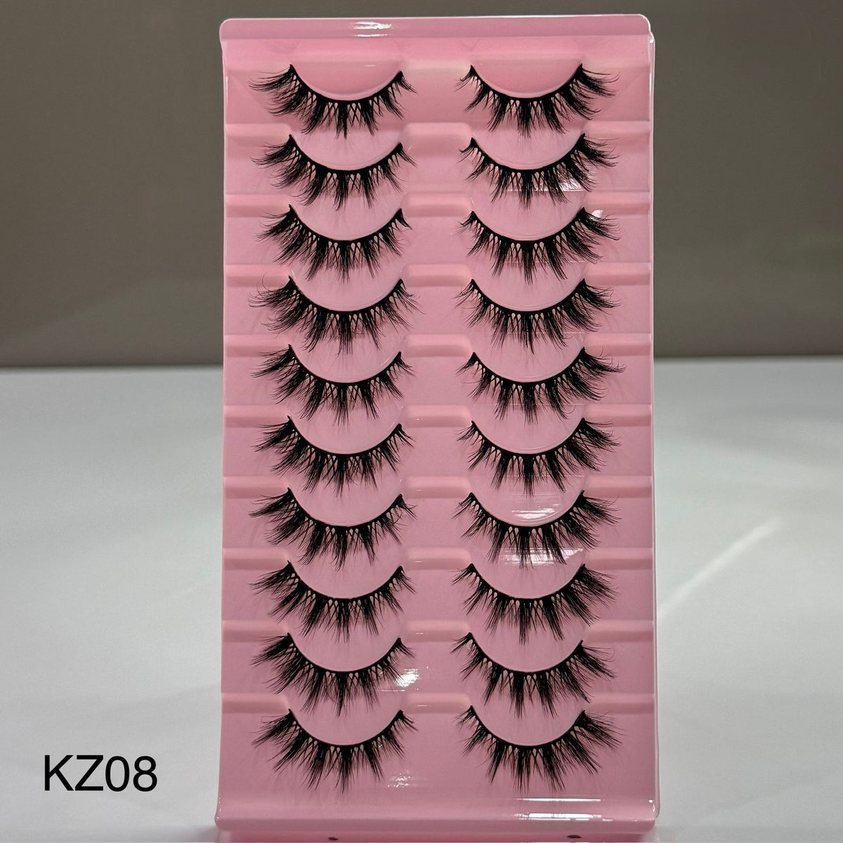 10 Pair Mink Eyelashes (KZ06)