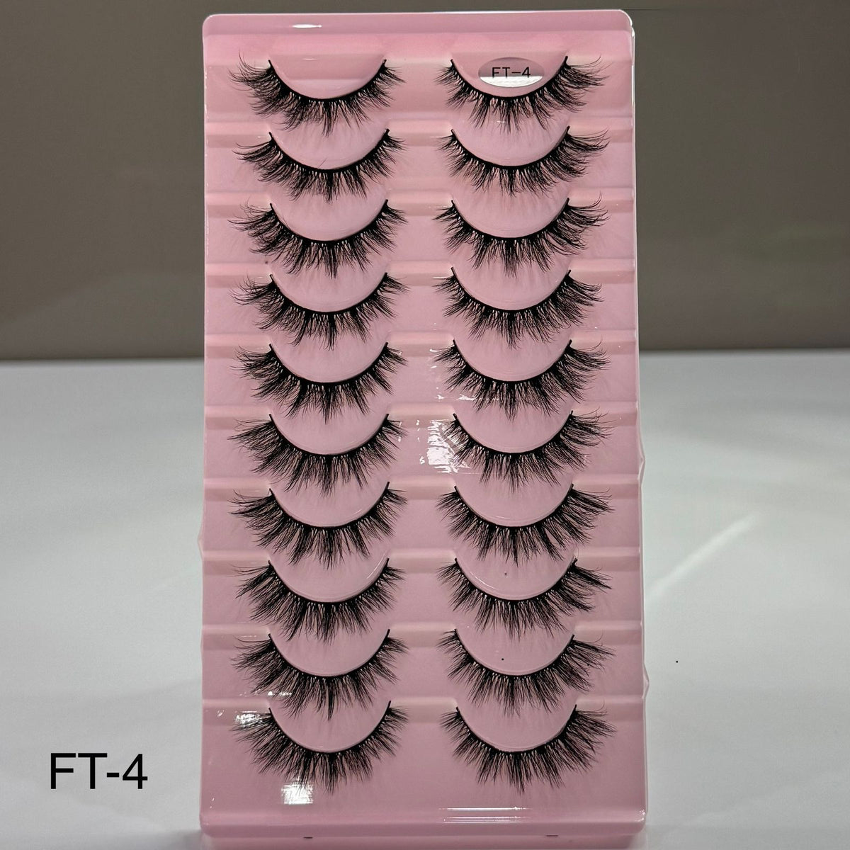 10 Pair Mink Eyelashes (FT-4)