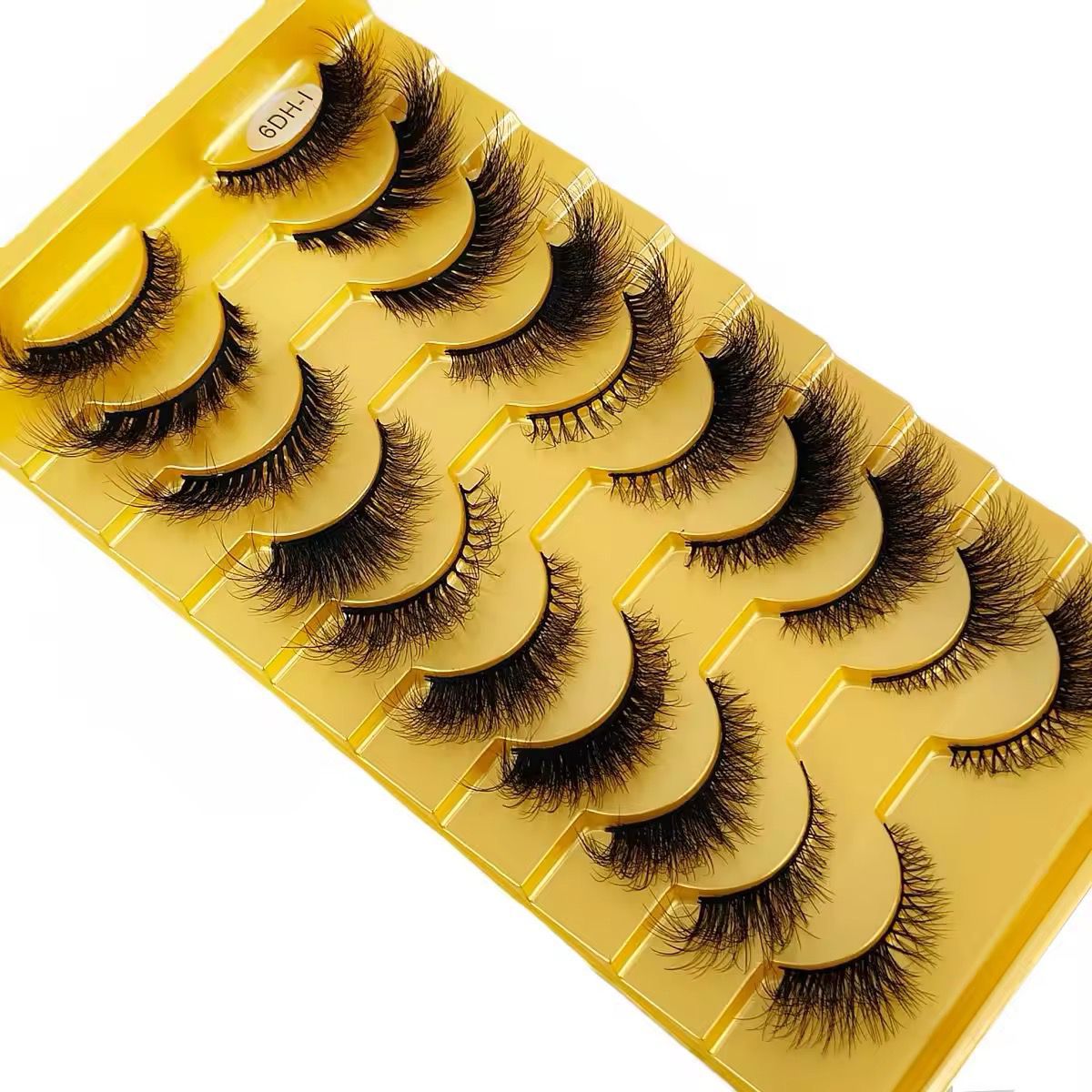 10 Pair Mink Eyelashes (6DH-I)