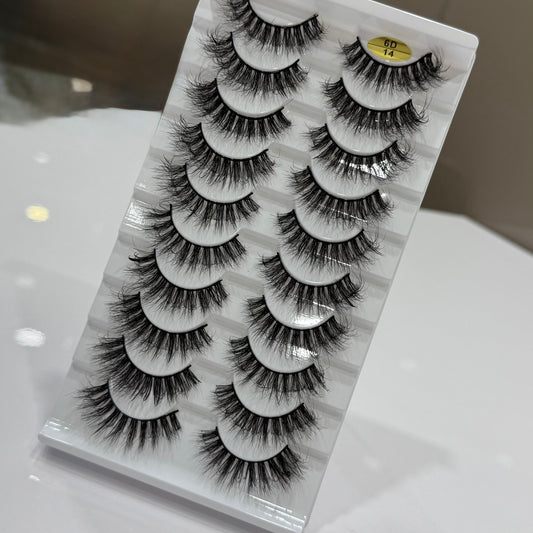 10 Pair EyeLashes (6D14)