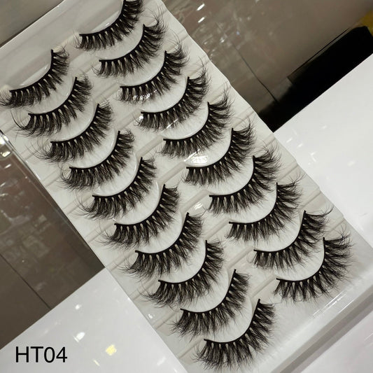 10 Pair EyeLashes (HT04)