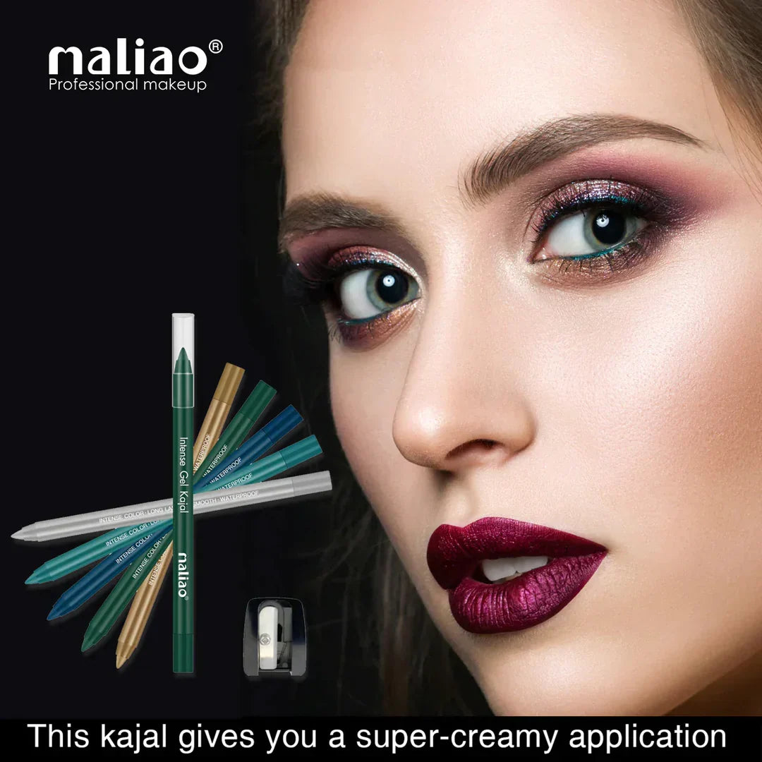 Intense Gel Kajal - Long Lasting, Smooth, Waterproof Eye Liner