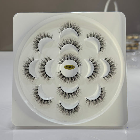 7 Pair Lashes (P182-F)