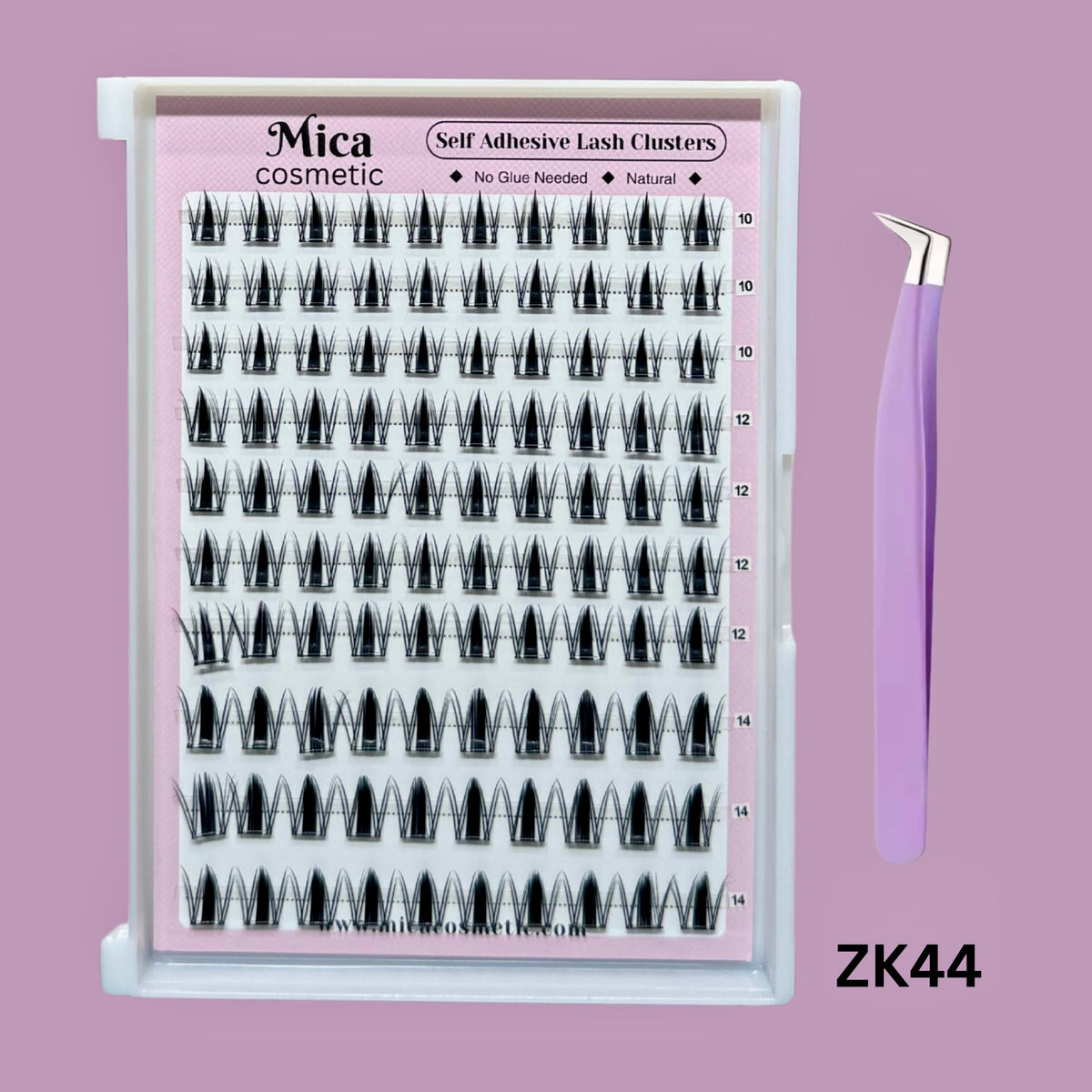 Cluster Lashes KZ44 (Self Adhesive)