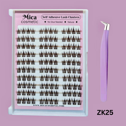 Cluster Lashes KZ25 (Self Adhesive)
