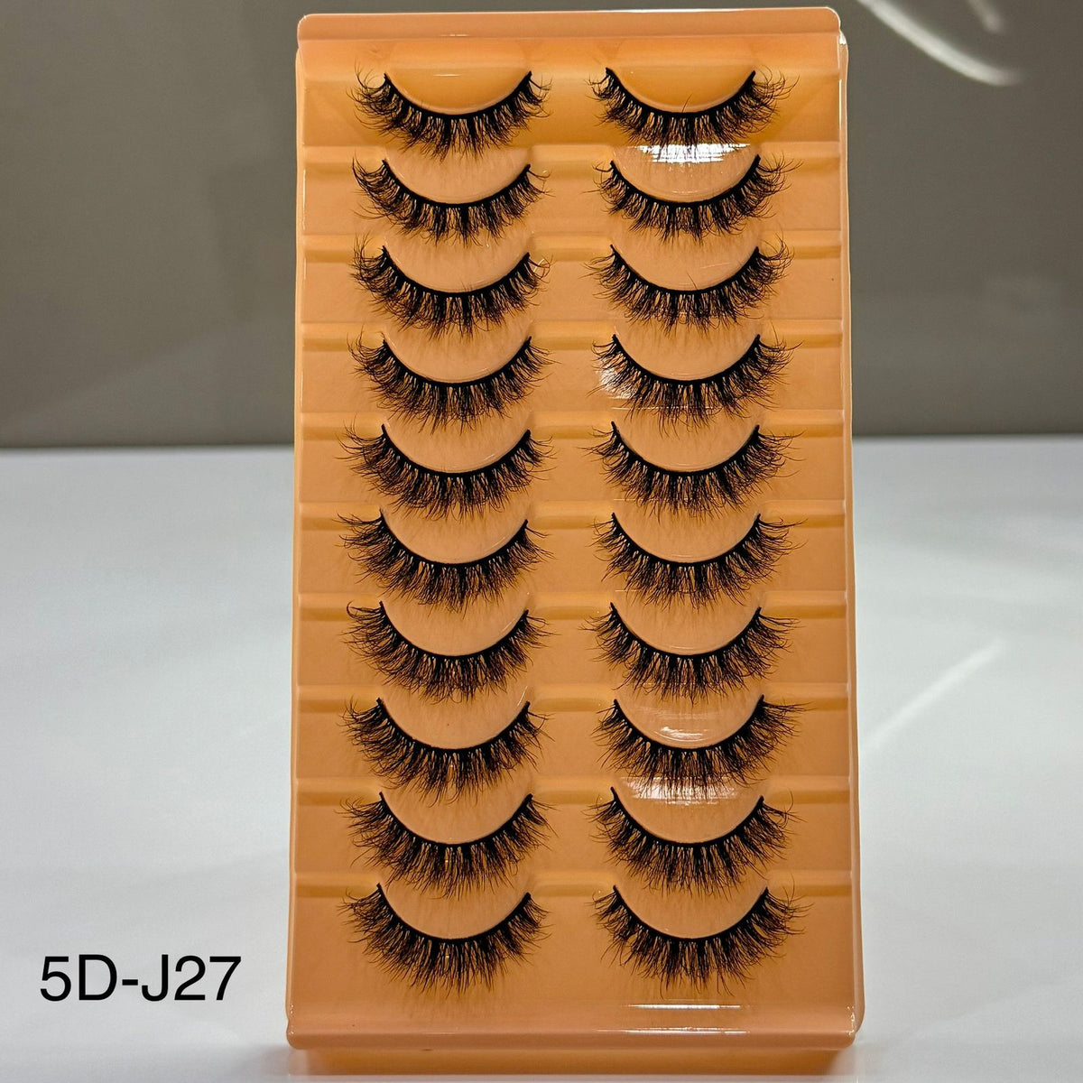 10 Pair Mink Eyelashes (5D-J27)