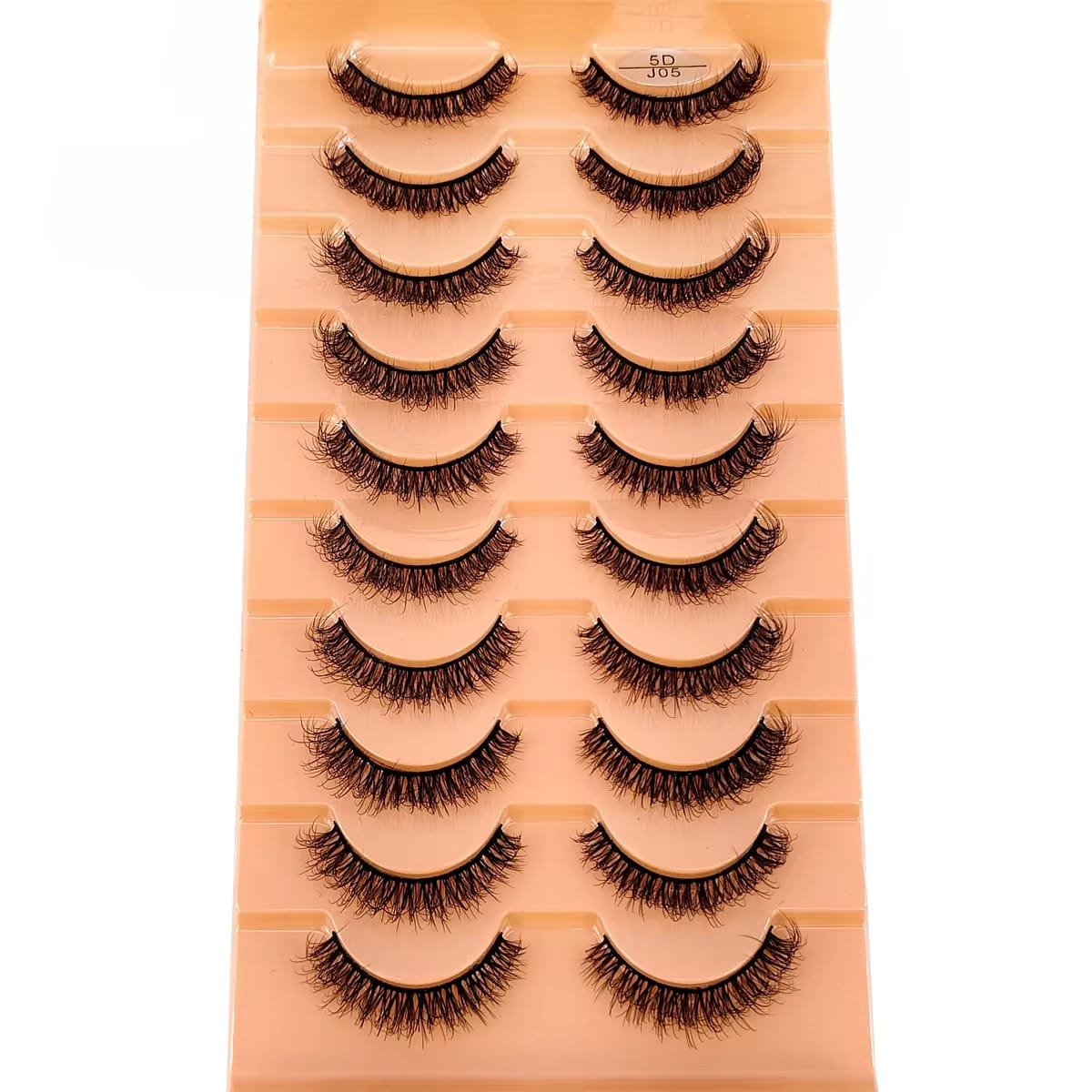 10 Pair Mink Eyelashes (5DJ05)